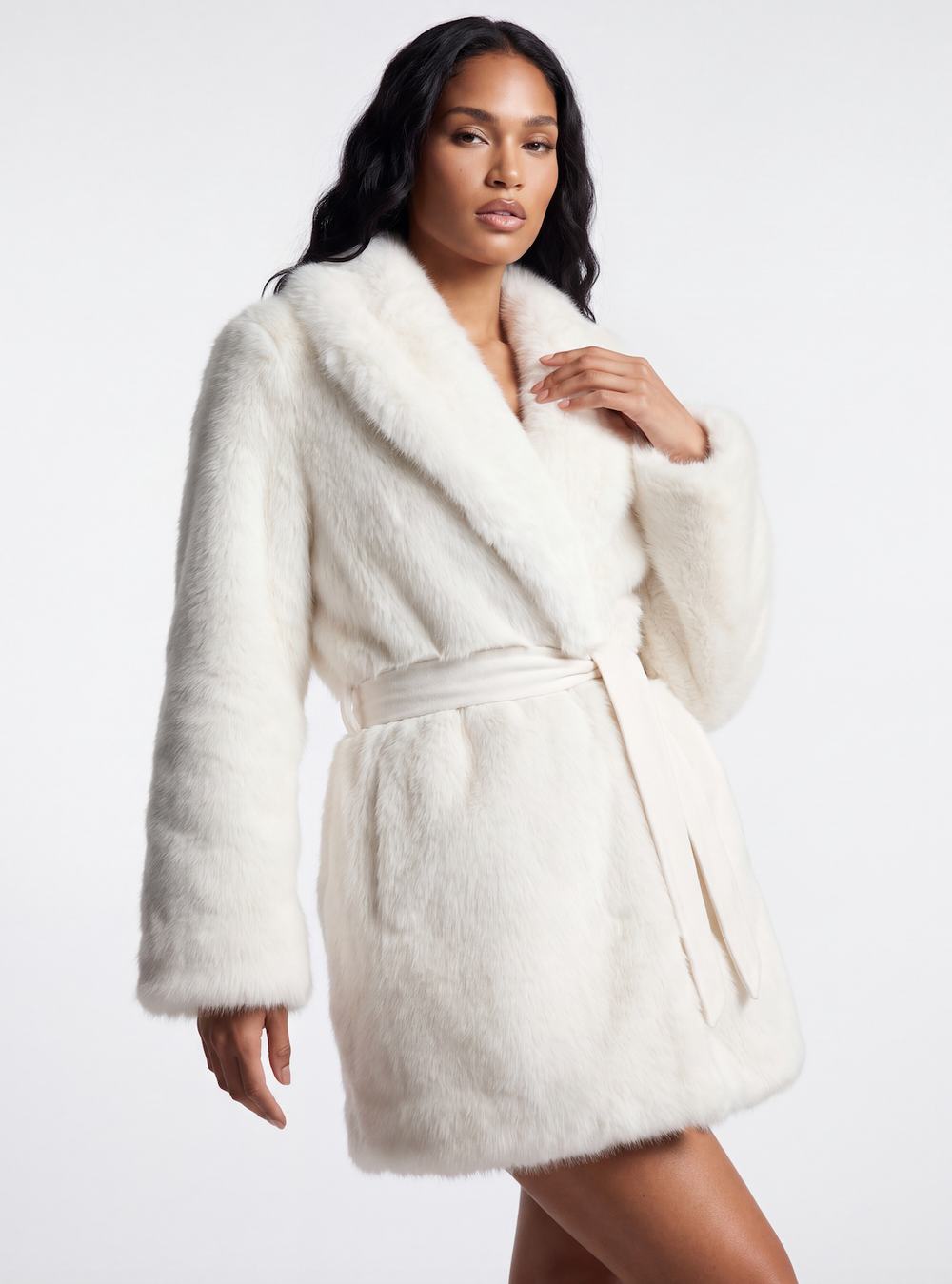 The White Fur Robe