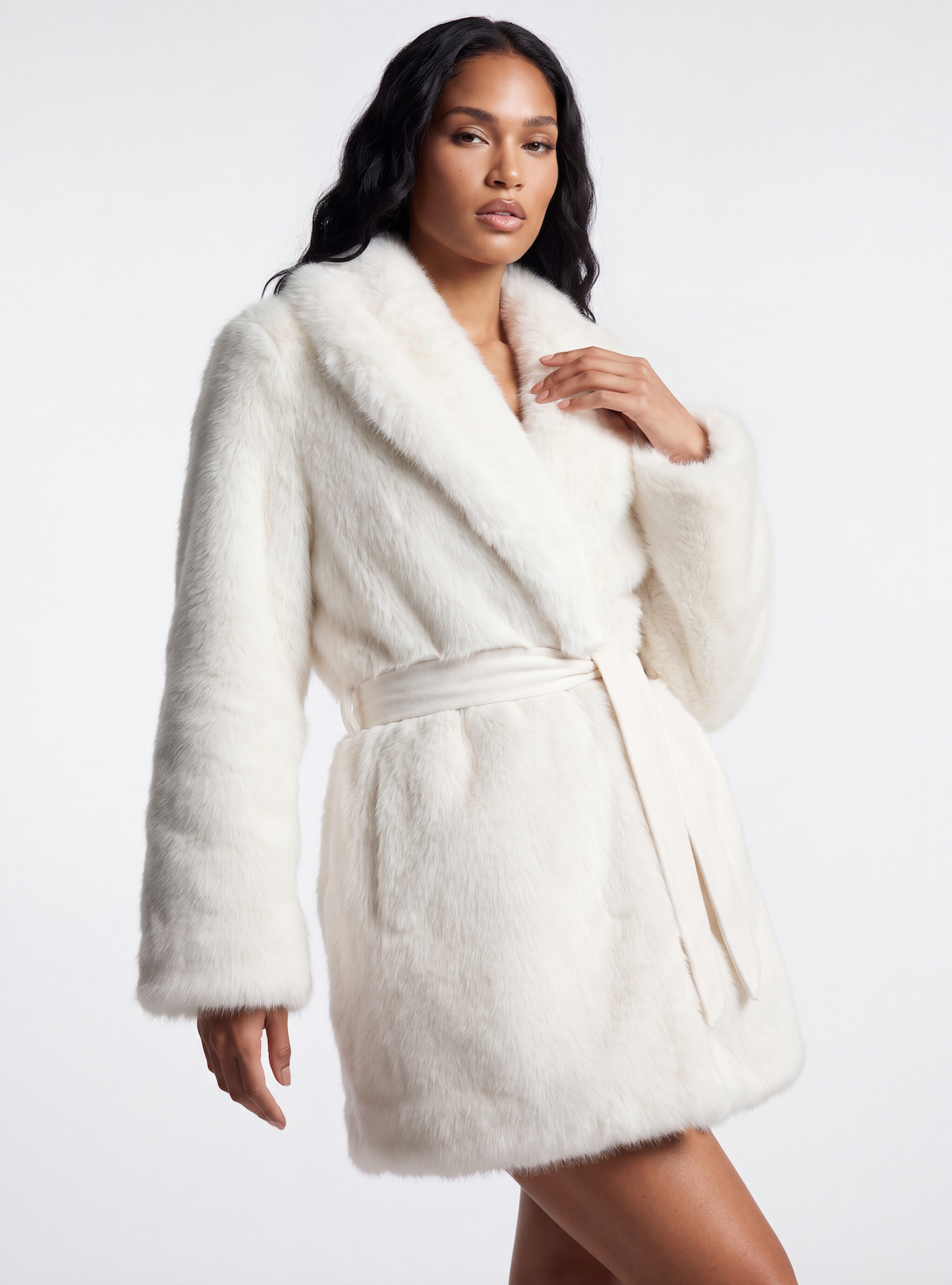 The White Fur Robe