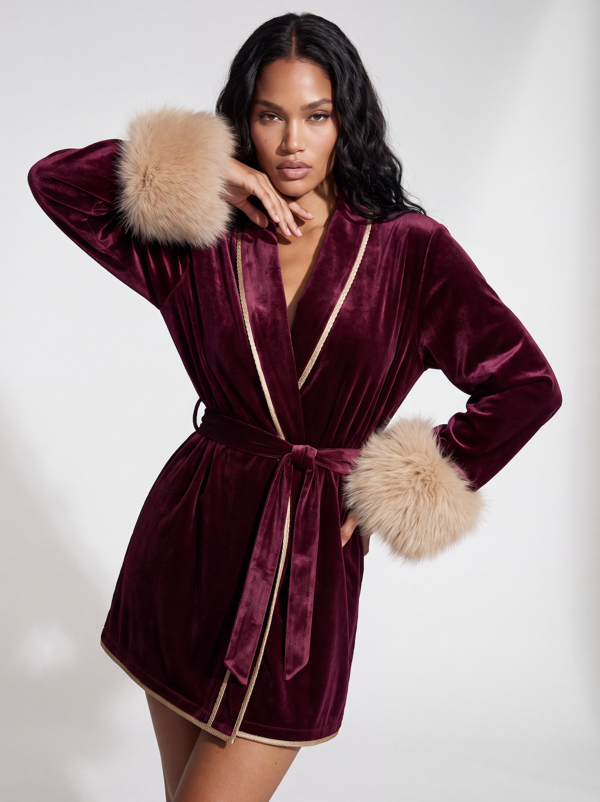 Gia Velvet Robe