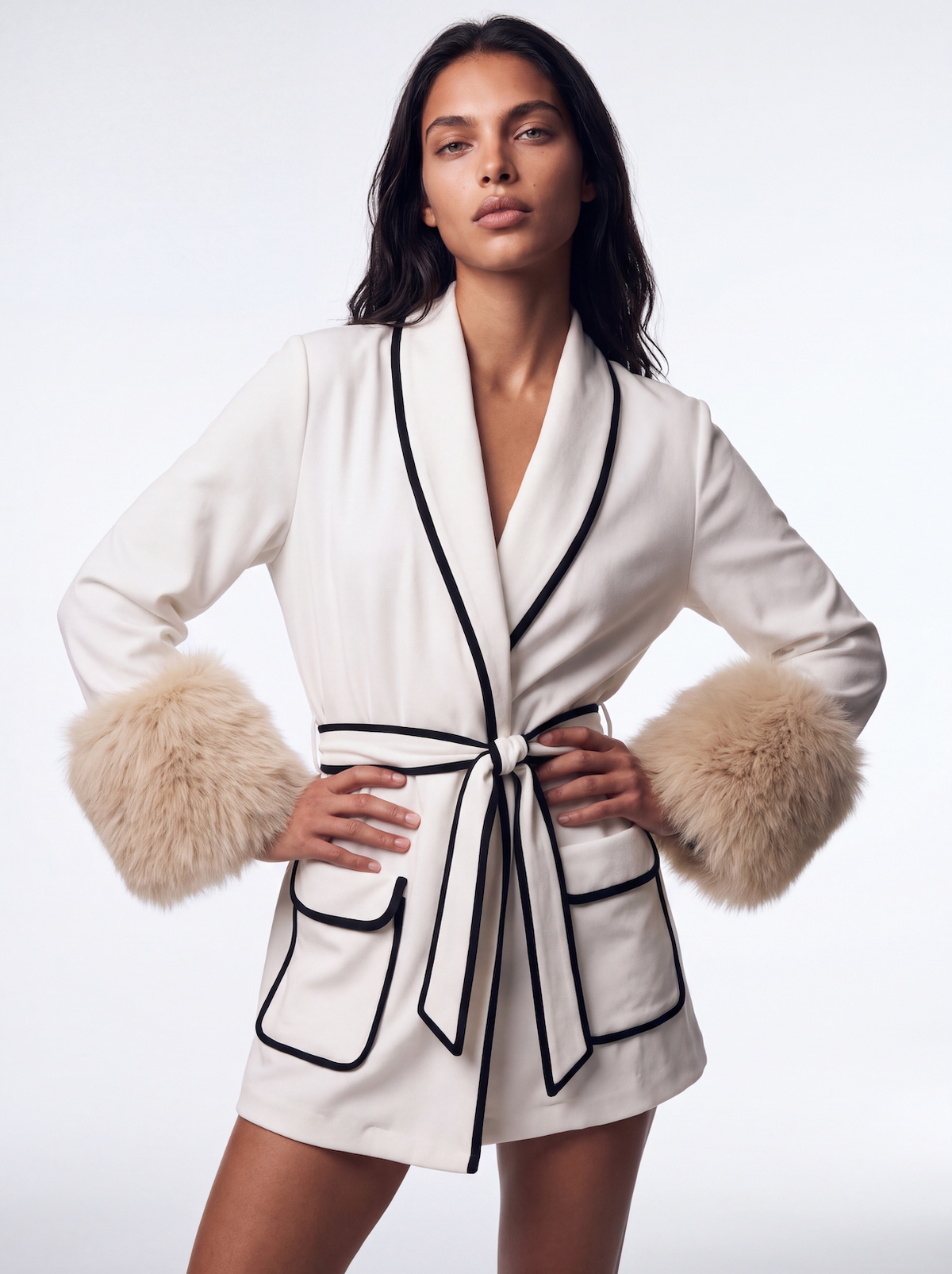 Pearl Velvet Robe