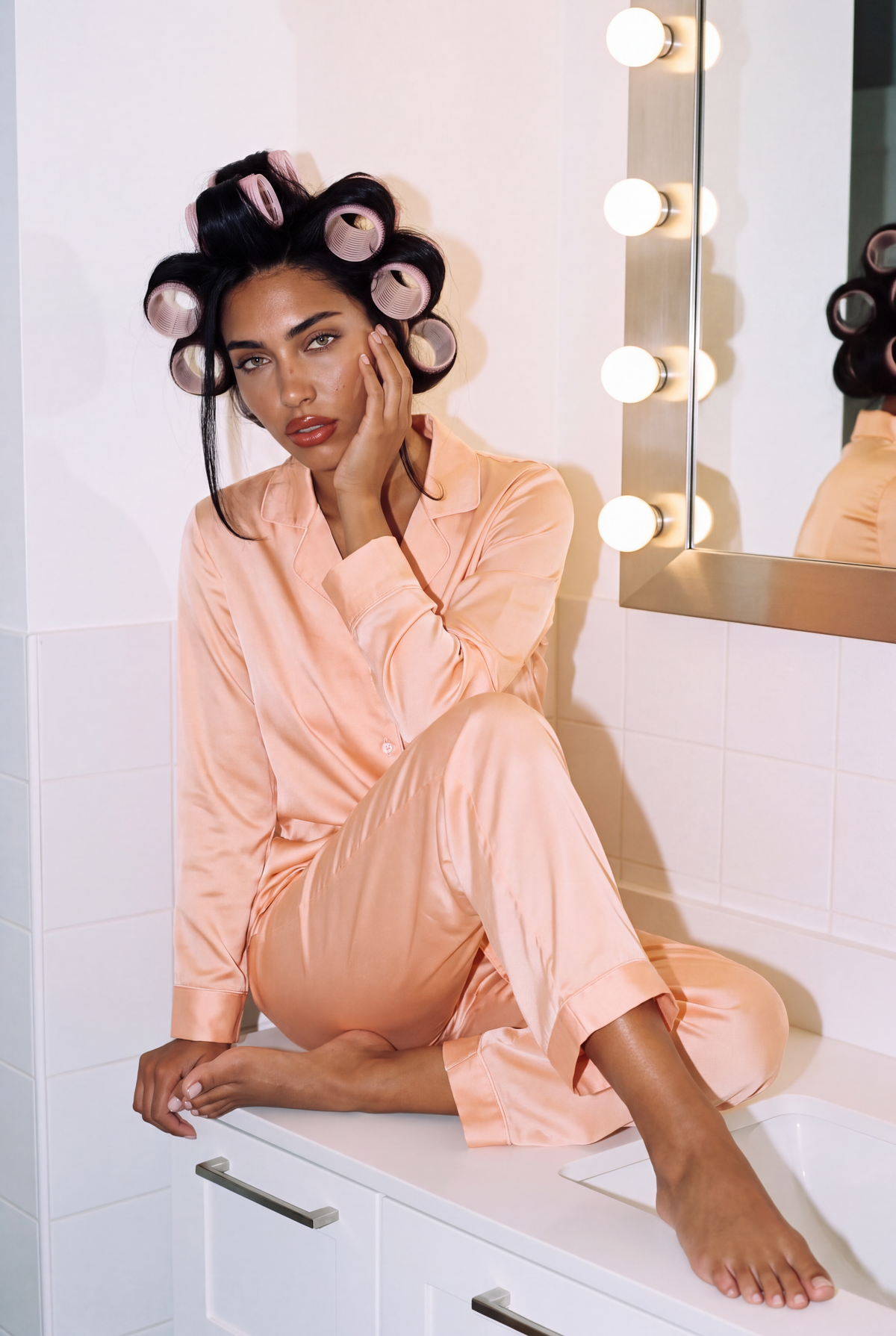 Capri Orange Pajamas