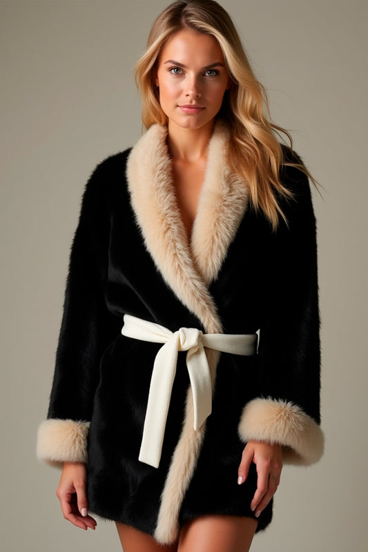 The Black Diamond Fur Robe