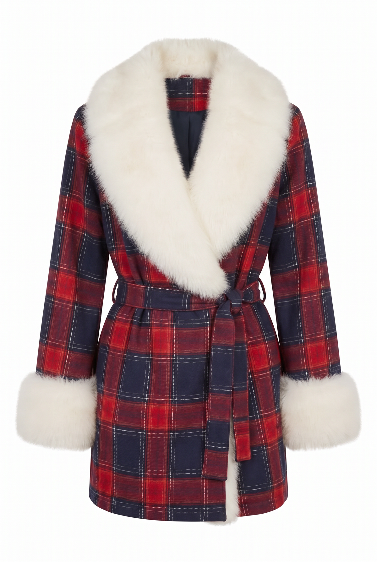Isabella Tartan Robe