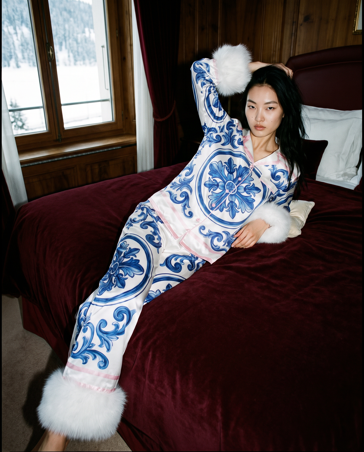 Azurra Rose Pajamas