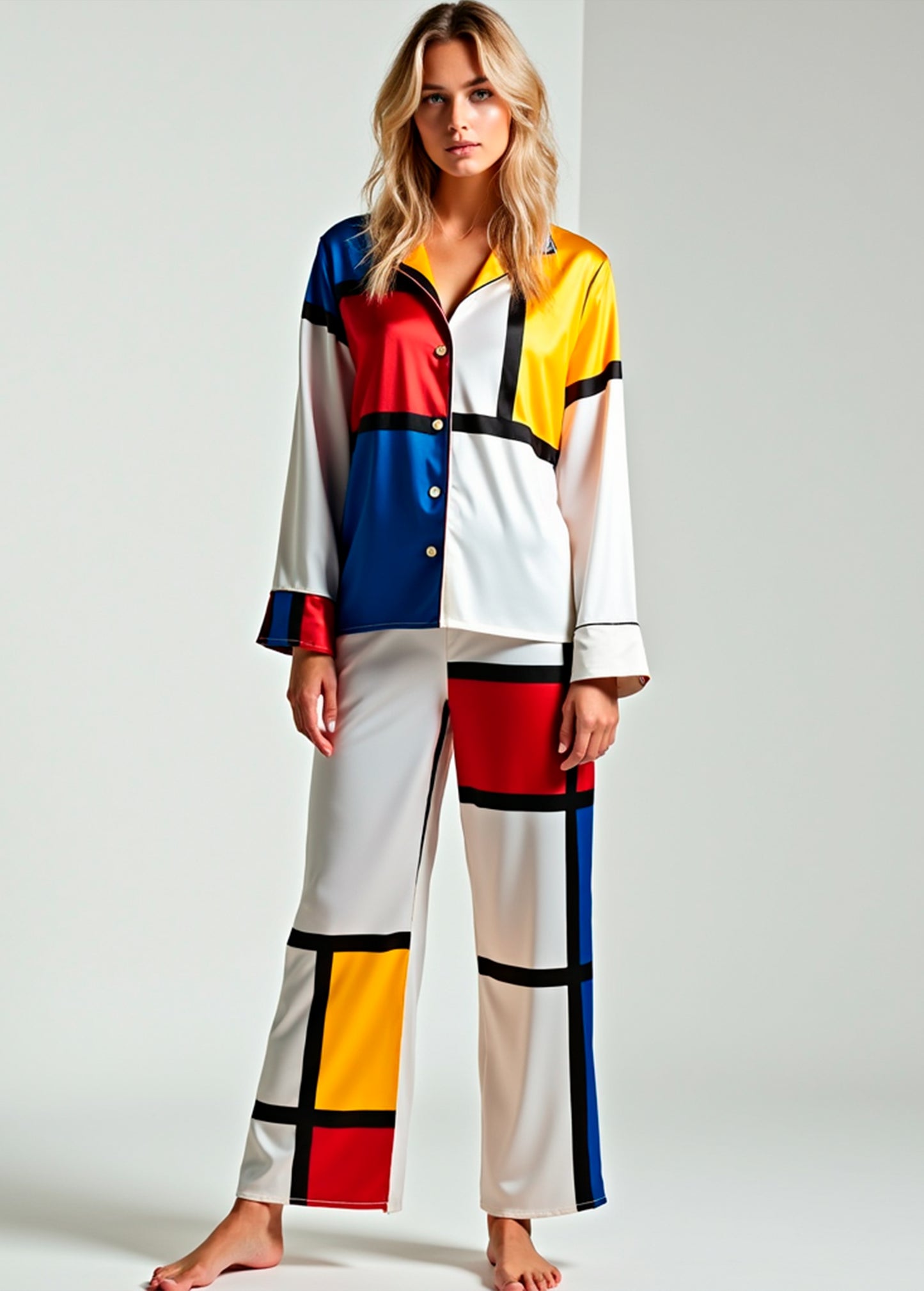 Geometric Serenity Pajamas