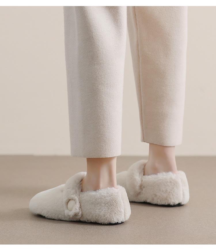 Kate Slippers White