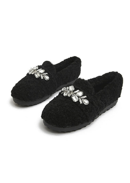 Martina Black Loafers