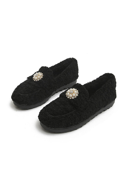 Mariola Black Loafers