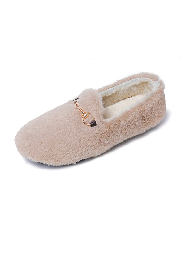 The Fluffy Ares Slippers Brown