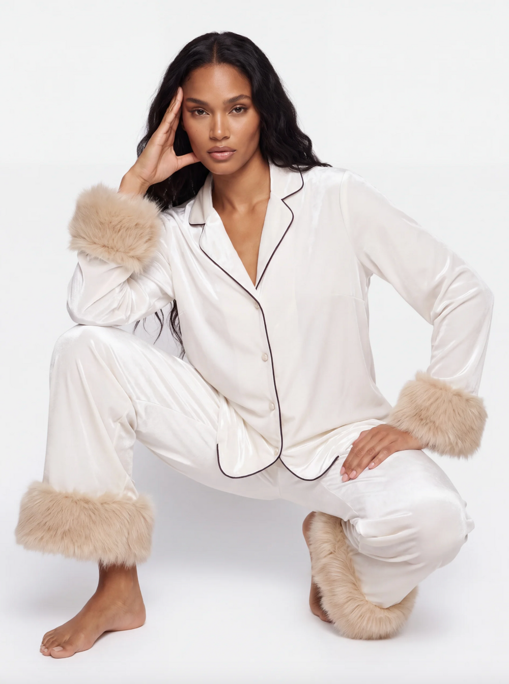 The Pearl Velvet Pajamas