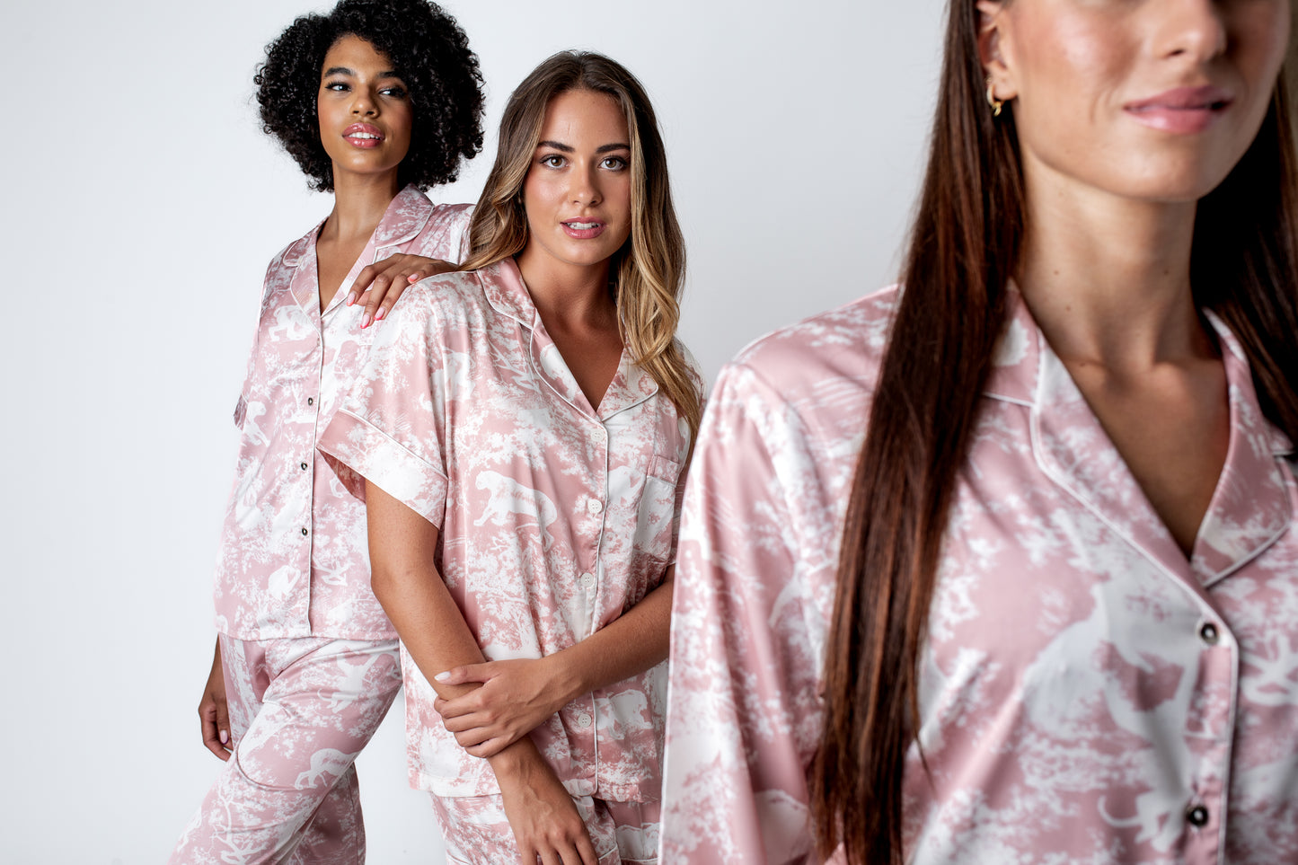 The Toile de Jouy Pajamas Light Pink