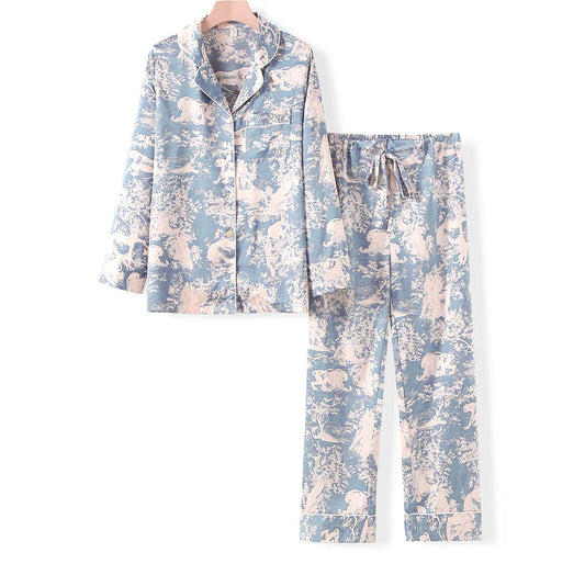 The Toile de Jouy Long Pajamas