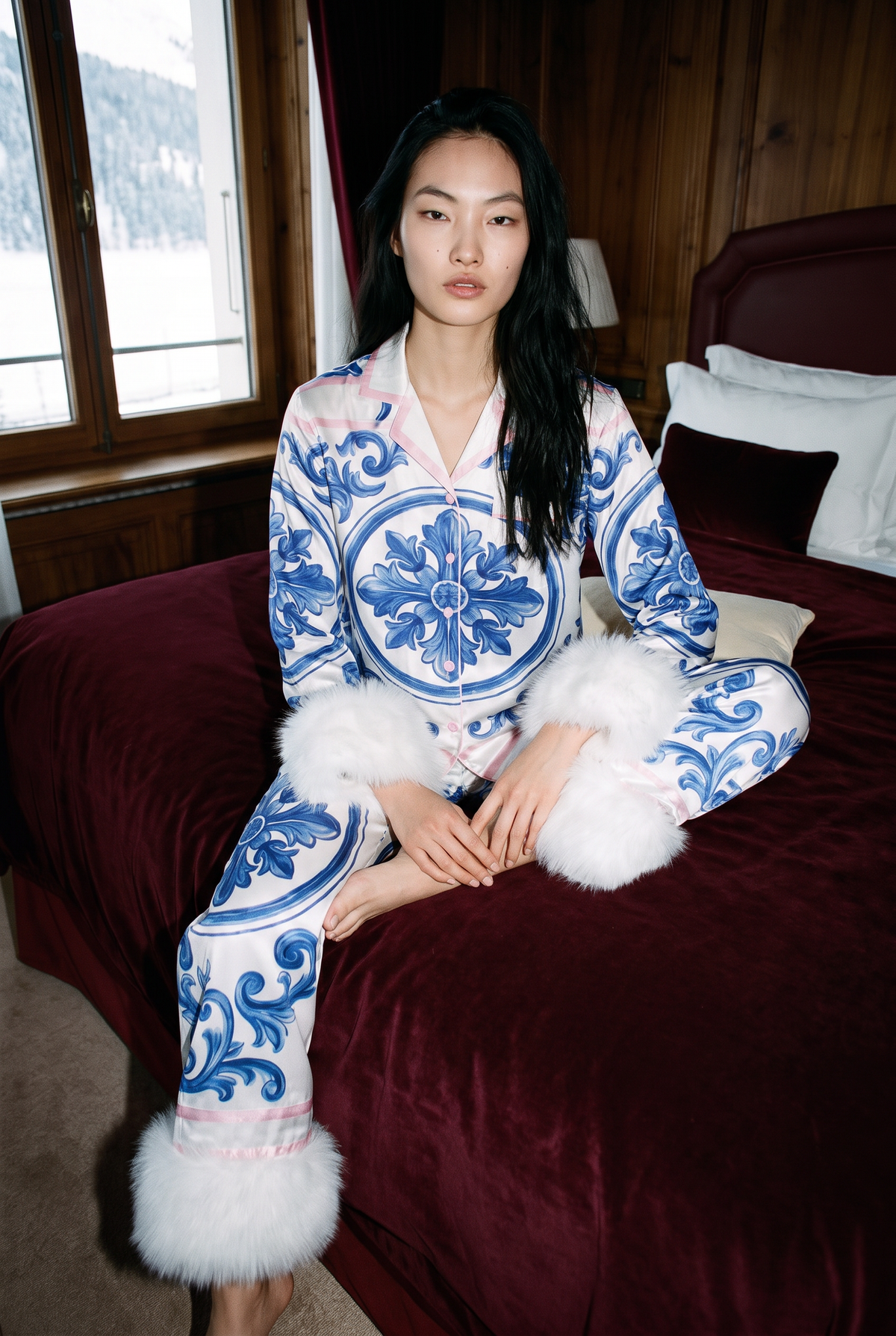 Azurra Rose Pajamas