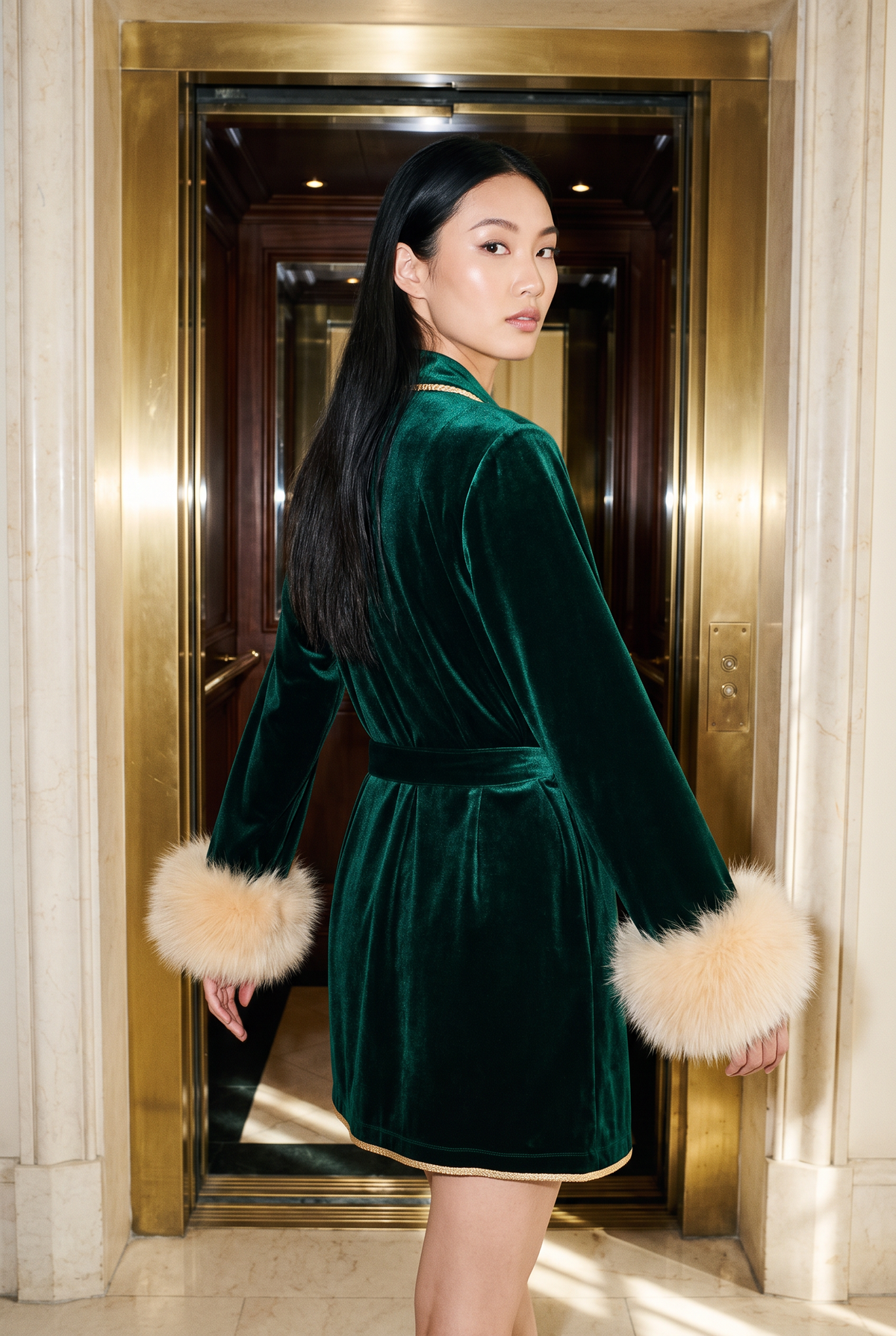 Manuella Velvet Robe