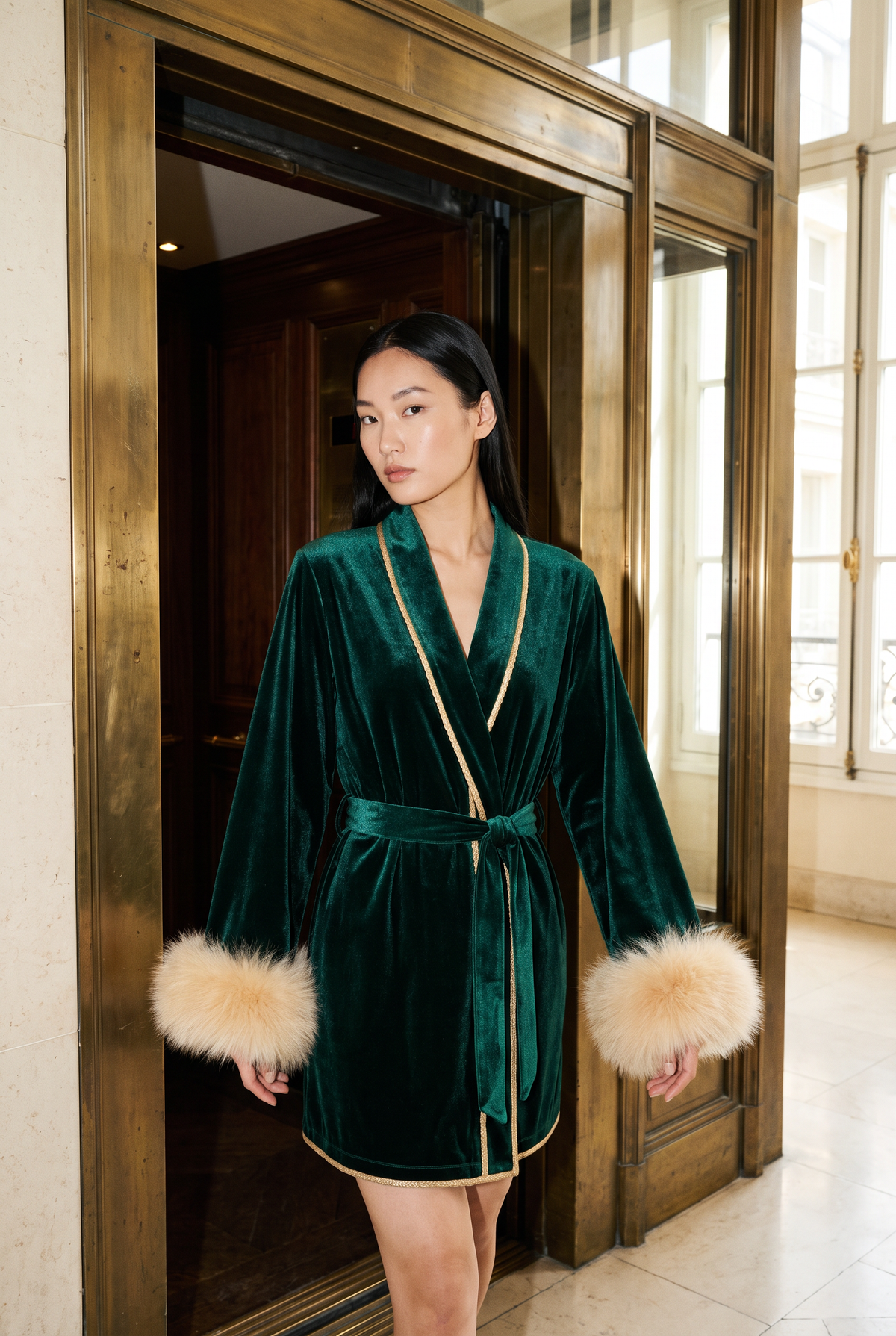 Manuella Velvet Robe
