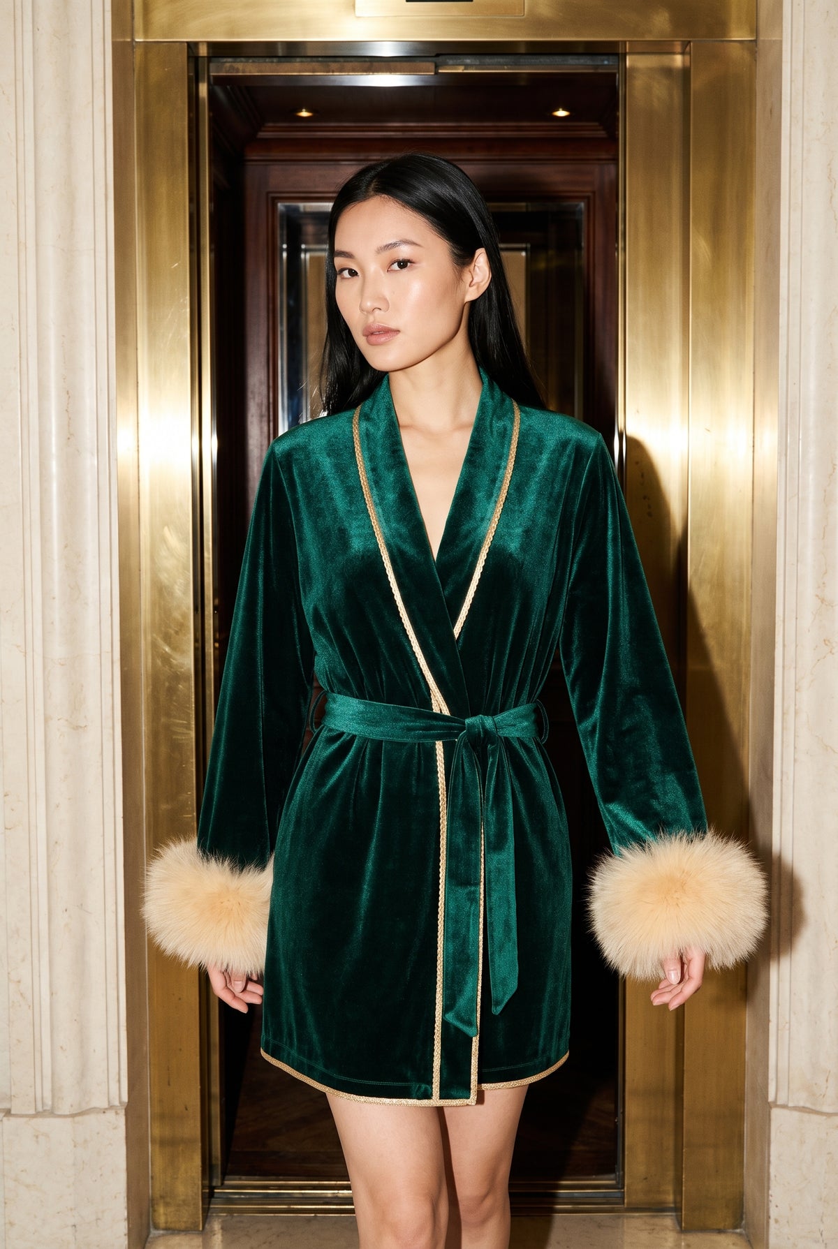 Manuella Velvet Robe