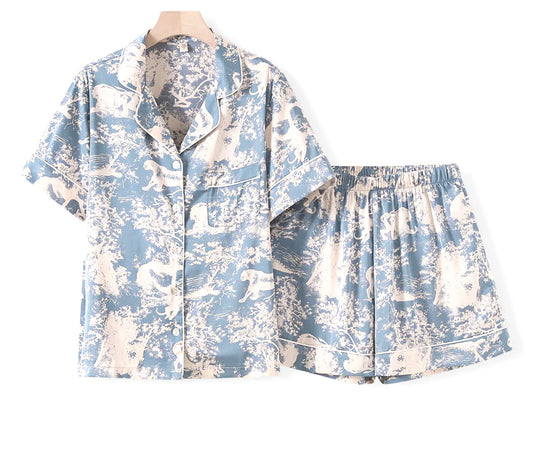 The Toile de Jouy Pajamas