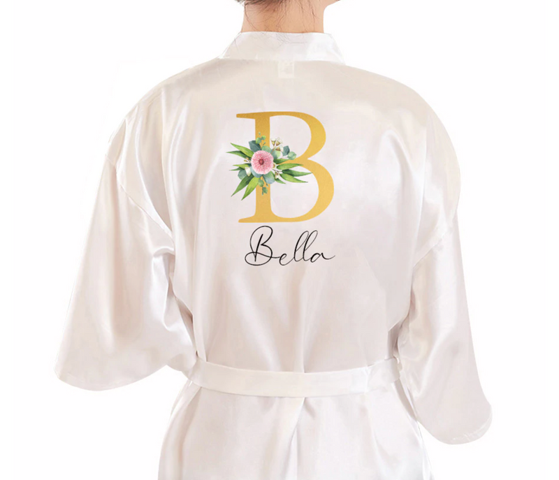 Aphrodite Dressing Gown Personalised Names