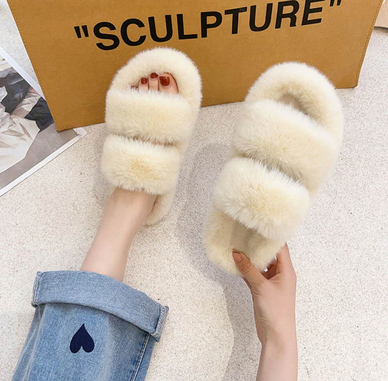 Fluffy  Slippers