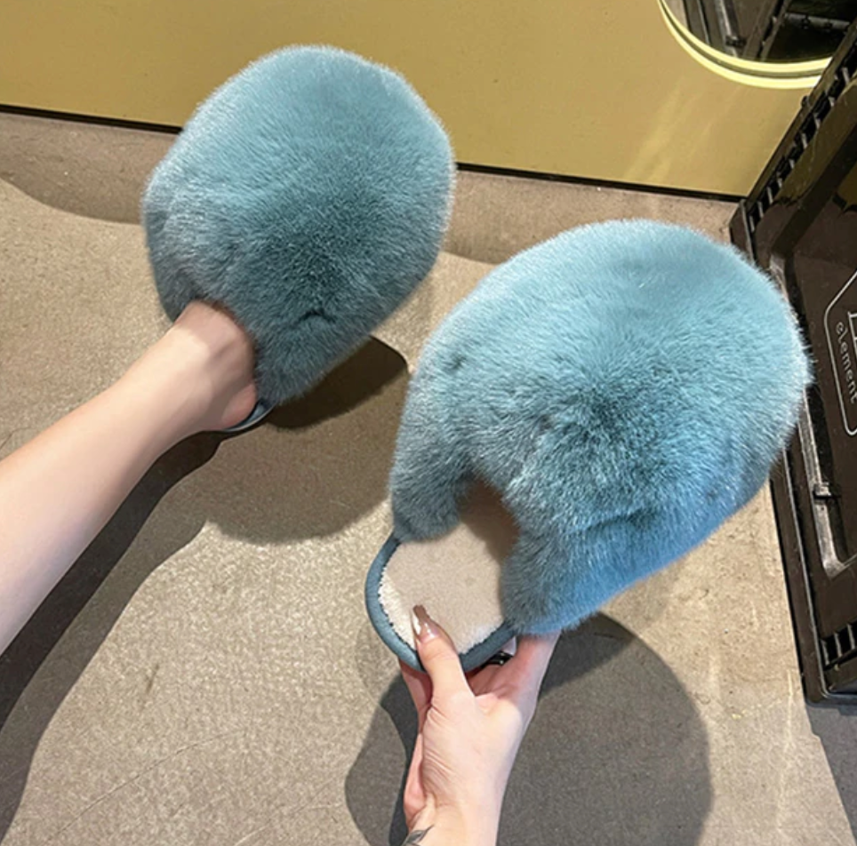 The Fluffiest Slippers