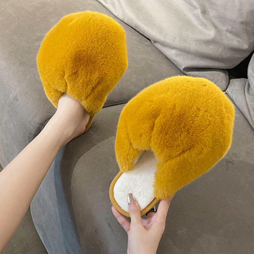 The Fluffiest Slippers