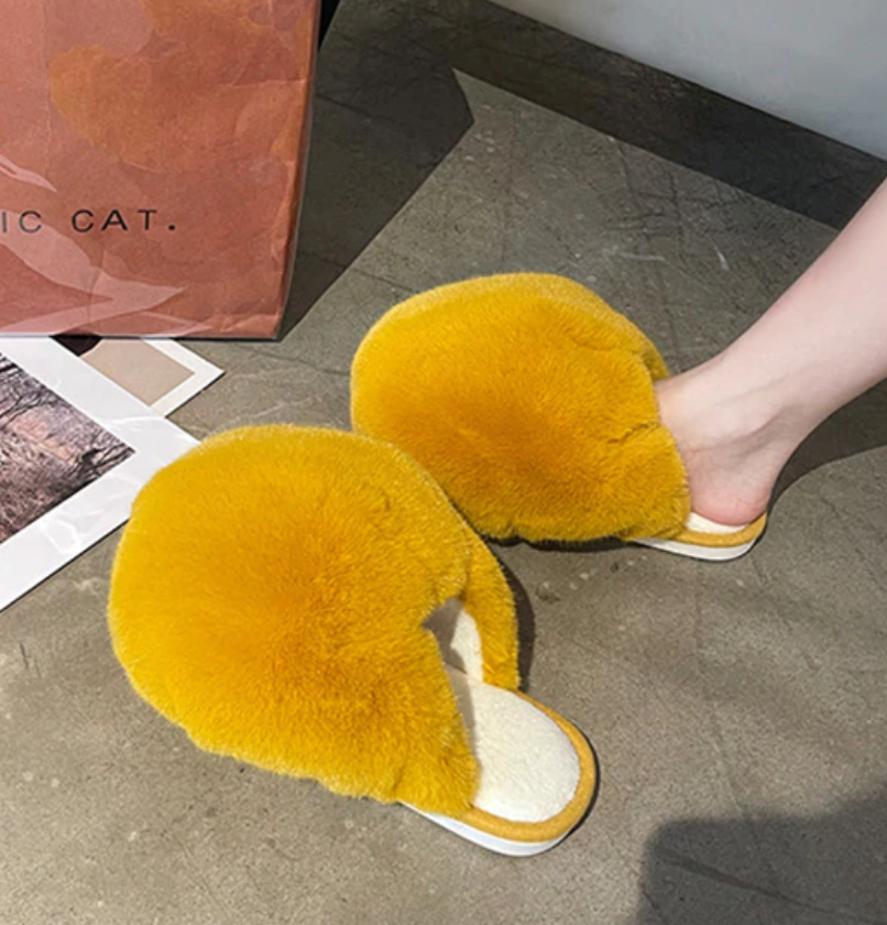 The Fluffiest Slippers