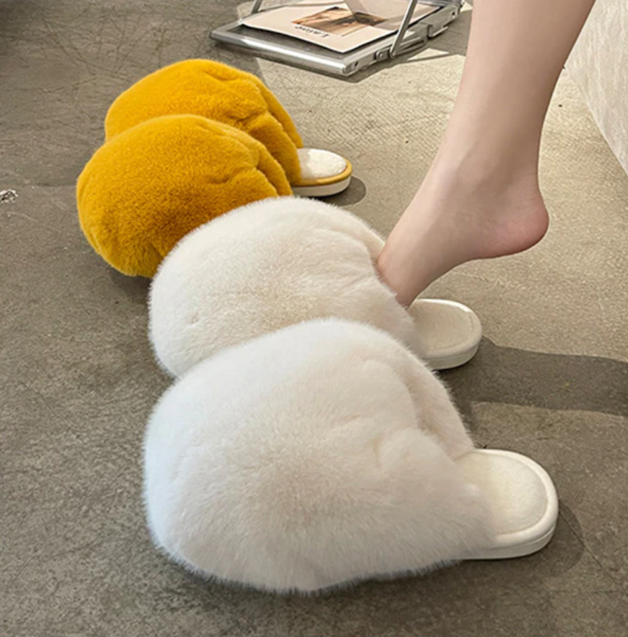 The Fluffiest Slippers