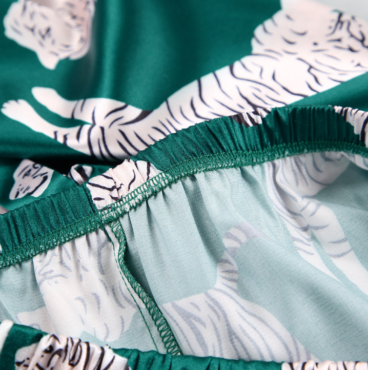The  New Edition Tiger Pajamas Long