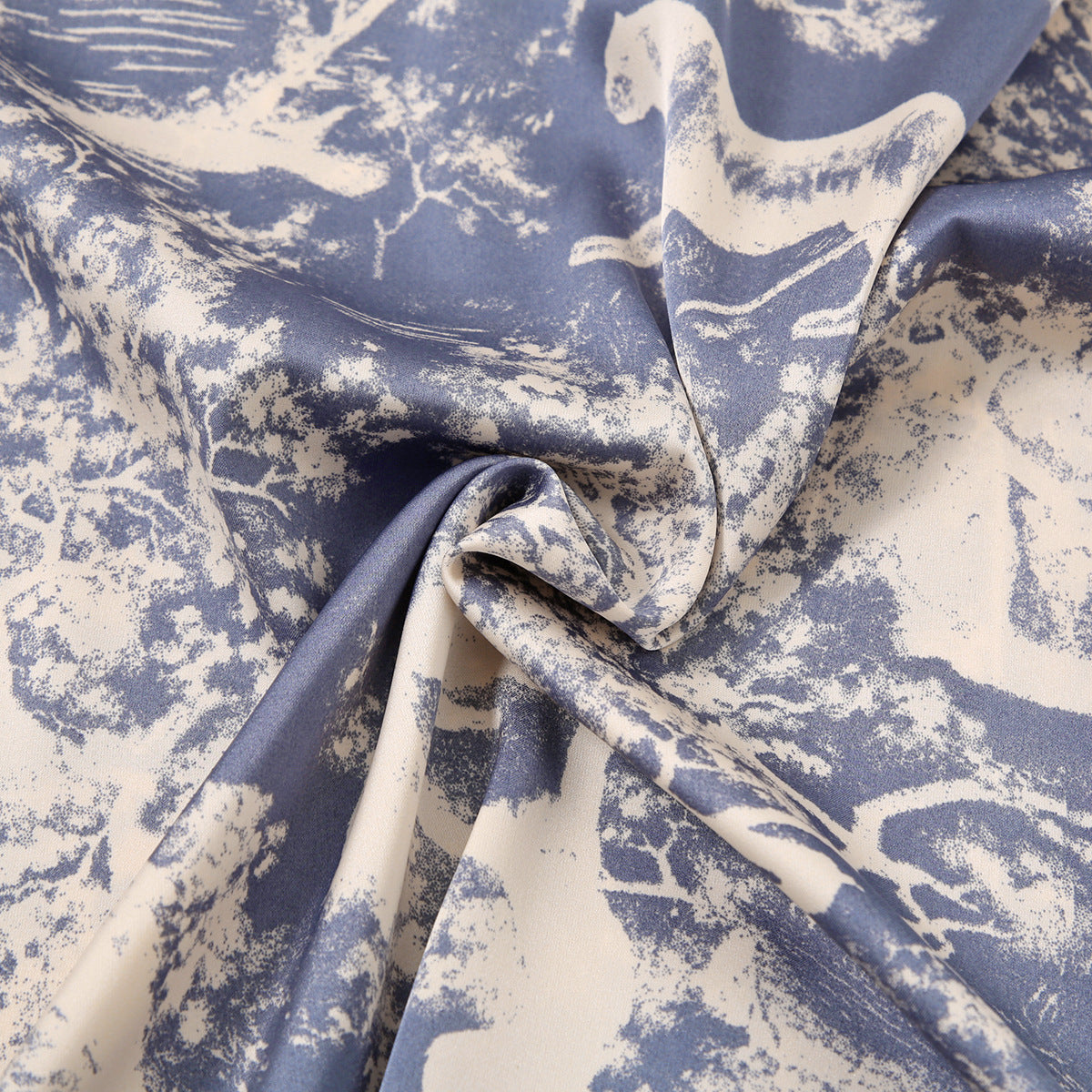 The Toile de Jouy Short Pajamas Blue