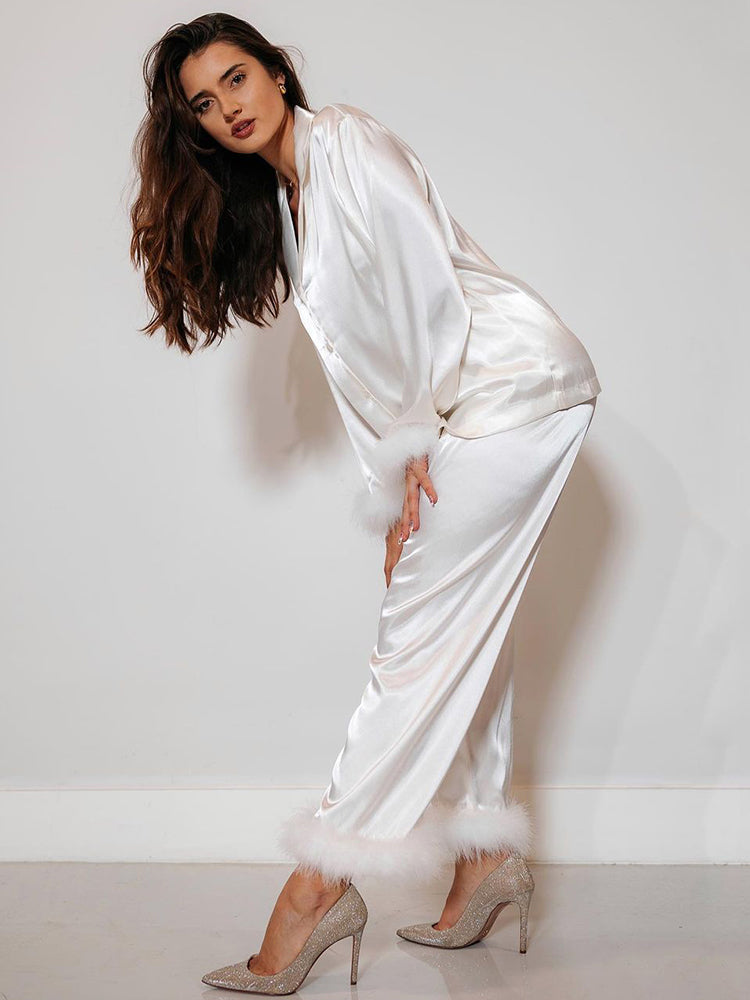 Tiffany White Pajamas