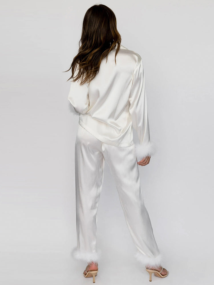 Tiffany White Pajamas