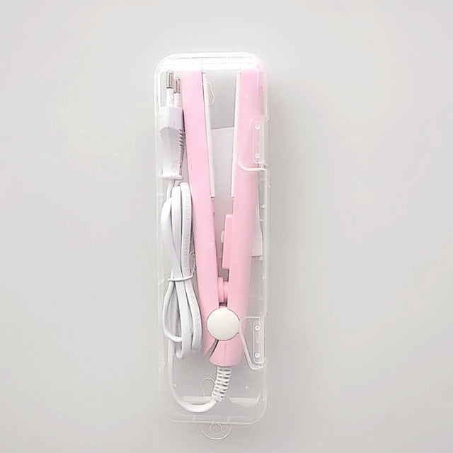Colorful travel hair straighteners