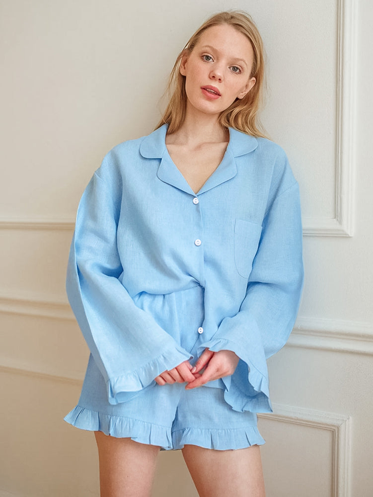 The Hanna Blue Pajamas