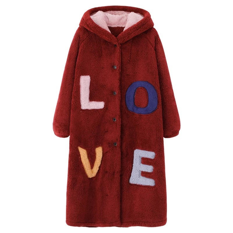 Christmas Love Furry Gown